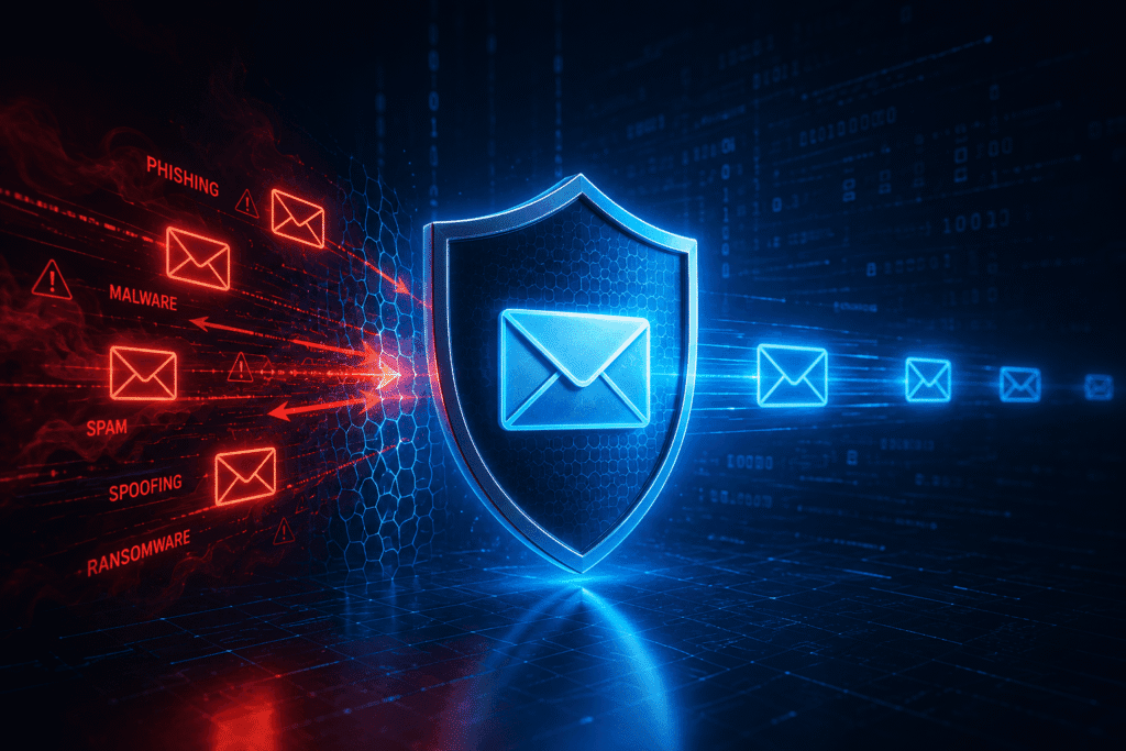 Small business owner protected from email scams and cyberattacks with Proofpoint