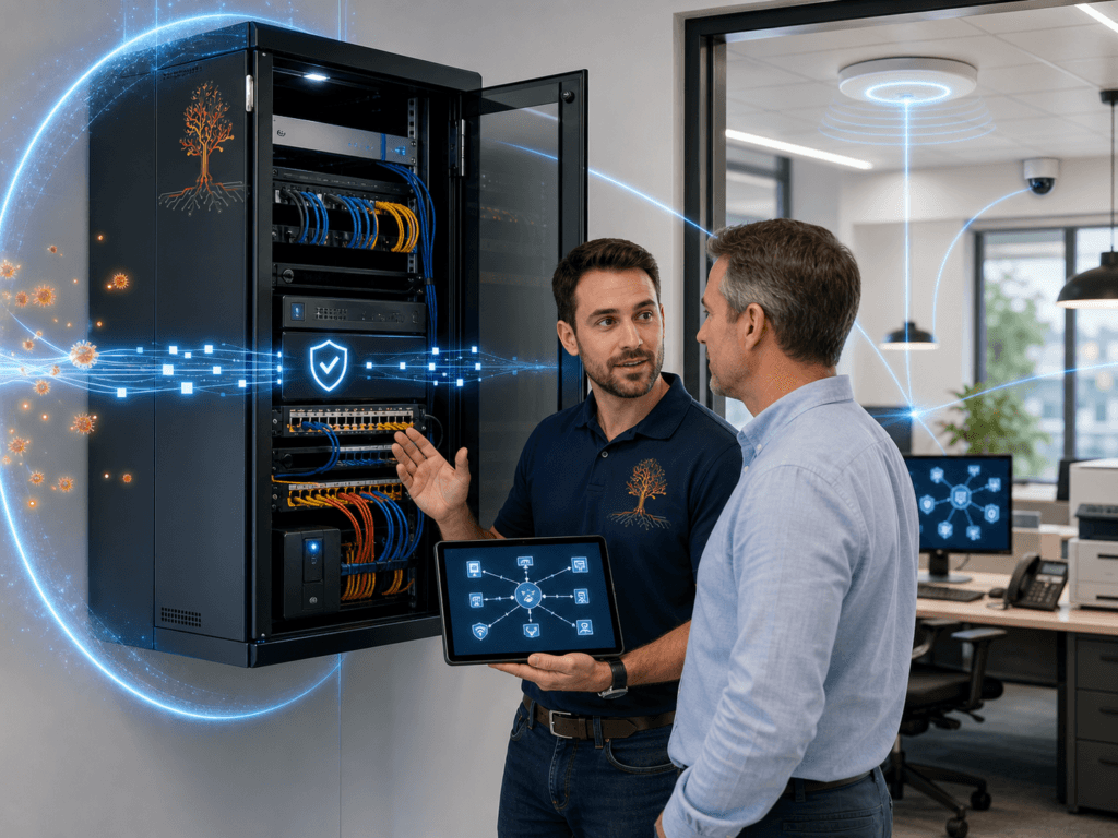 Business network and security equipment