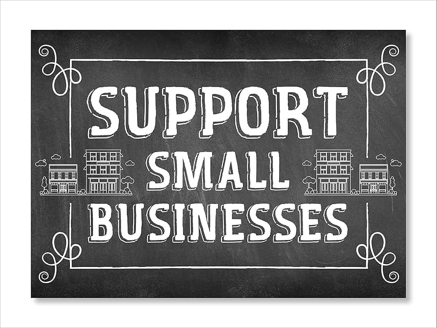 Technician providing small business support